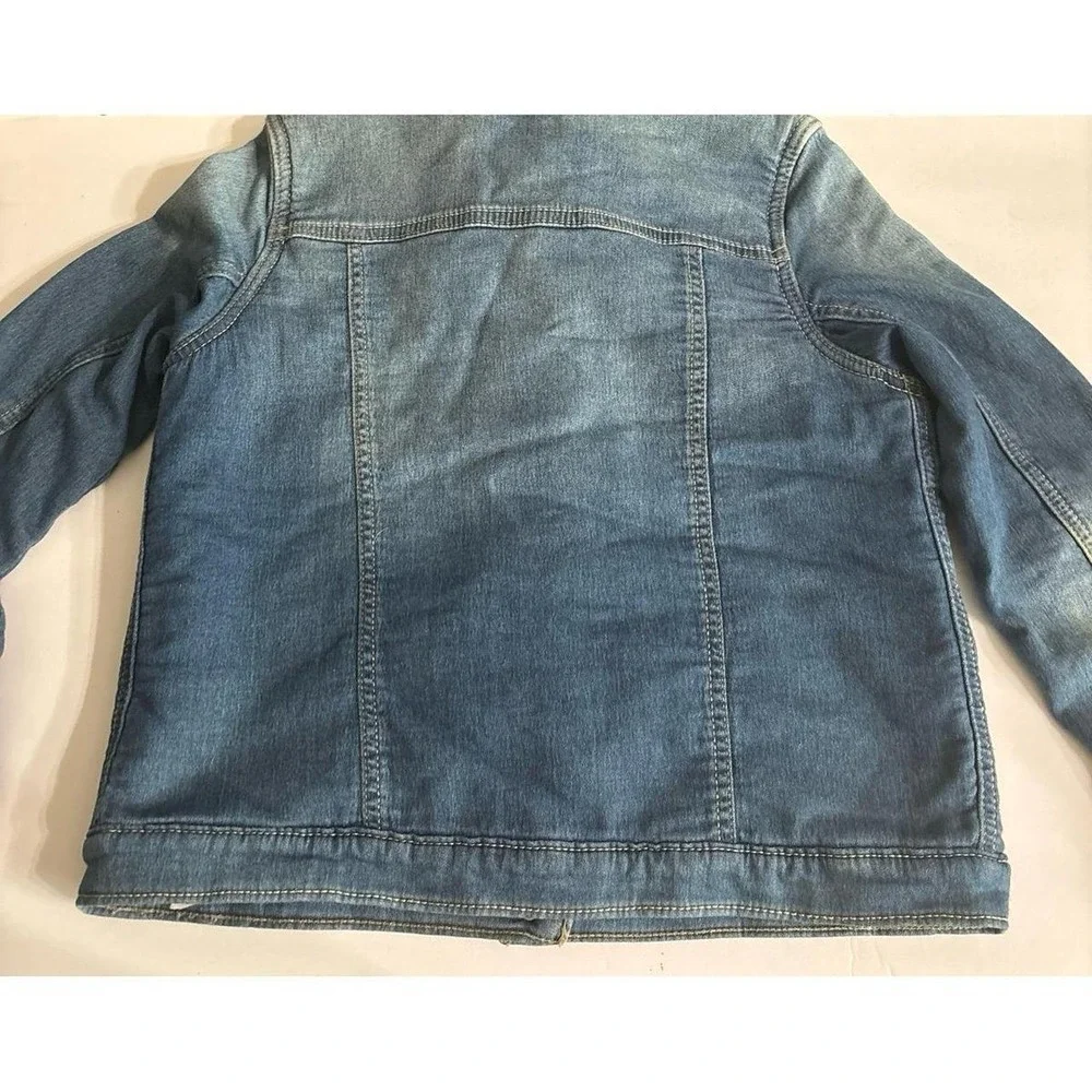 Oshkosh Bgosh denim Sherpa Lined Jean Jacket (Sz. 12) 2000s style